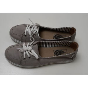 Vans Ultracush Women's Canvas Flats Lace Up Sneakers Skate Shoes-Sz 6-Beige/Tan